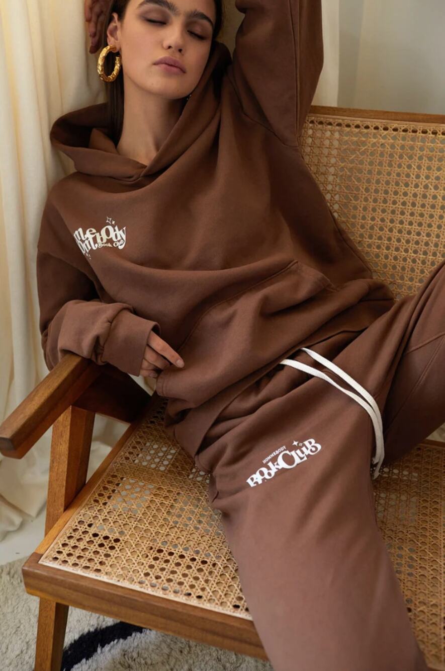 HOMMEBODY | Book Club Hoodie (XL) & Sweatpants (M) Sweat Set